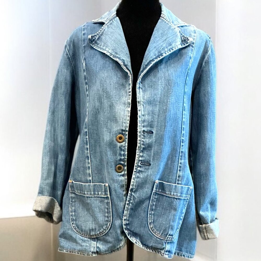 Wrangler Denim Blazer- L